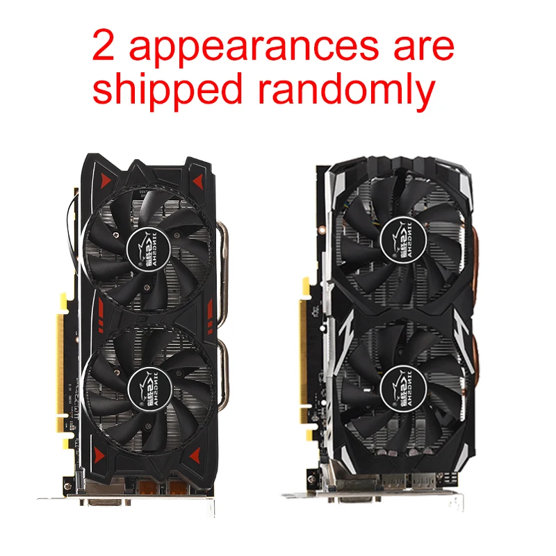 graphics cards computer Video Card RX 580 8GB GPU 128Bit GDDR5 Graphic Card For nVIDIA VGA Geforce Original New RX580 8GB Graphics Cards GPU Dvi game display card for pc Graphics Cards