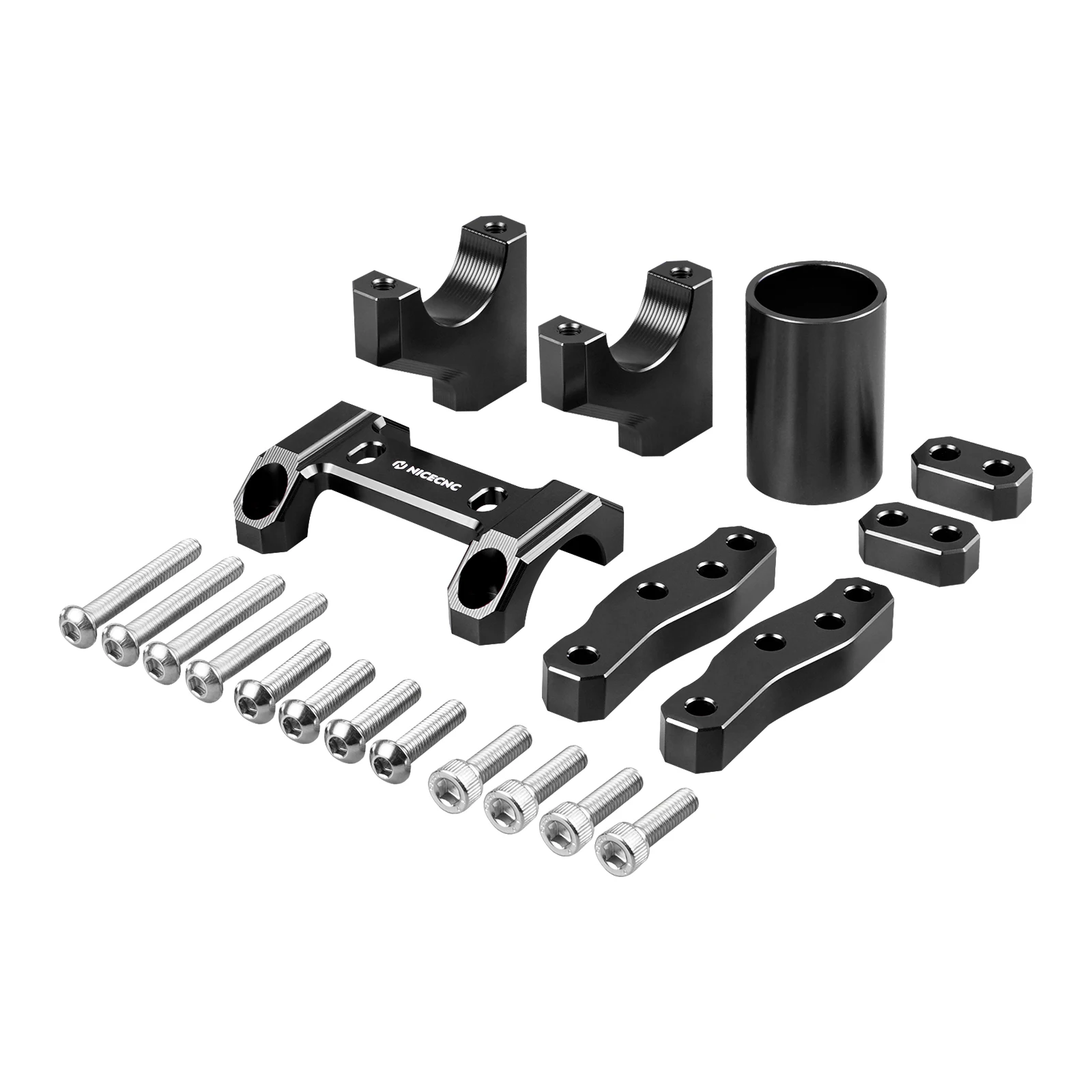 NICECNC Front Lenker Bar Riser Halterung Obere Triple Clamp Top Link Platte Halterung Heighten Kit Für Surron Light Bee X S – Detail 21