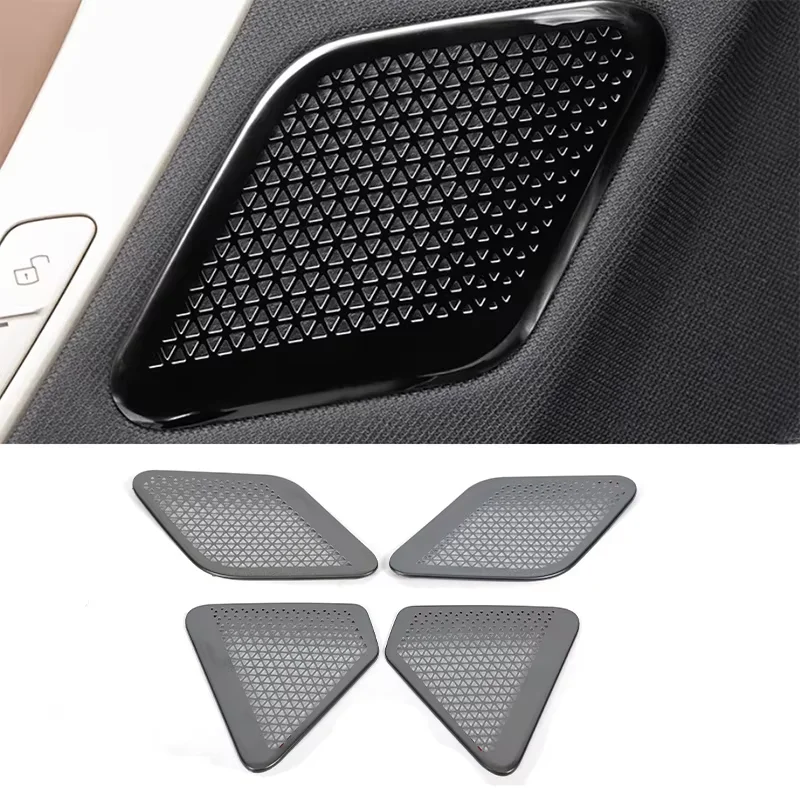 BMW ix 2022-2024 차량용 센터 콘솔 수납함 도어 혼 커버 앞 A필러 에어 아웃렛 마스크 장 자동차 액세서리