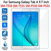 For Samsung Galaxy TabA 9.7 in SM-T550 T551 T555 P550 P555 Screen Protective Film Anti-Scratch 9H Hardness Tablet Tempered Glass 1