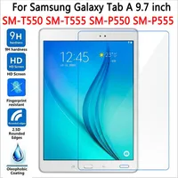 For Samsung Galaxy TabA 9.7 in SM-T550 T551 T555 P550 P555 Screen Protective Film Anti-Scratch 9H Hardness Tablet Tempered Glass 1