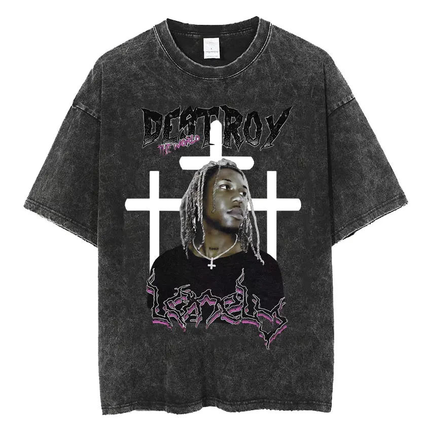 playboicarti ianusic tシャツ I Am Music Logo Playboi Carti Album Merch White Unisex T
