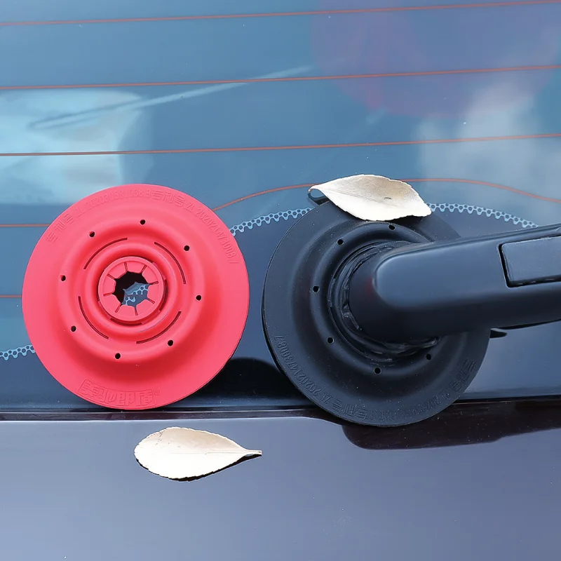 

2pcs Universal Car Windshield Wiper Protective Cover Bottom for Prevent Debris Leaf Falling Wiper Bottom Hole Dustproof Cover