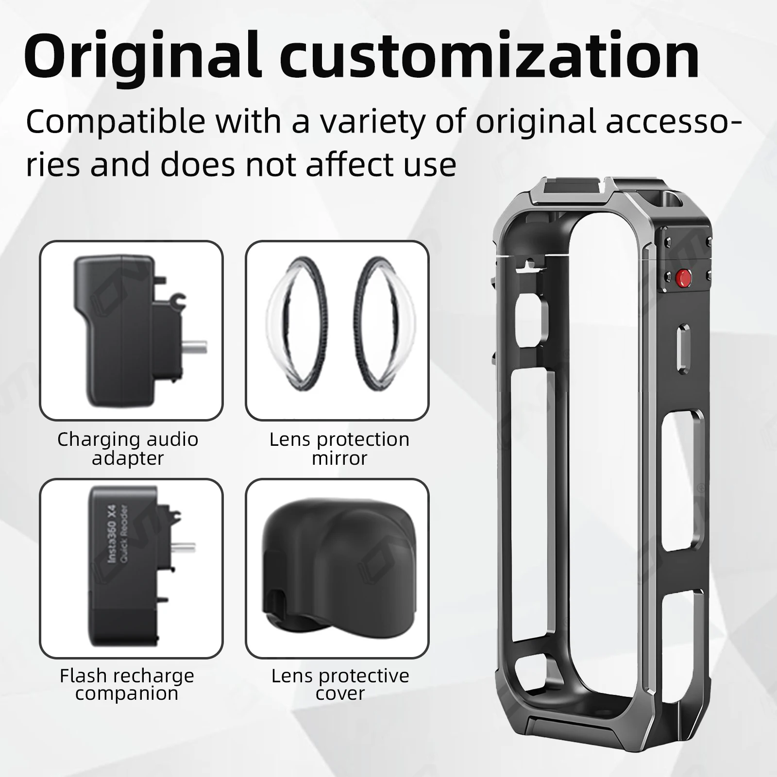 إطار حماية متين ومقاوم للصدمات لكاميرا INSTA360 X5...