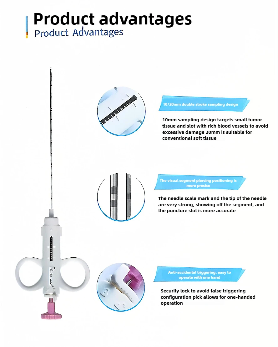 Biopsy needle clinical use
