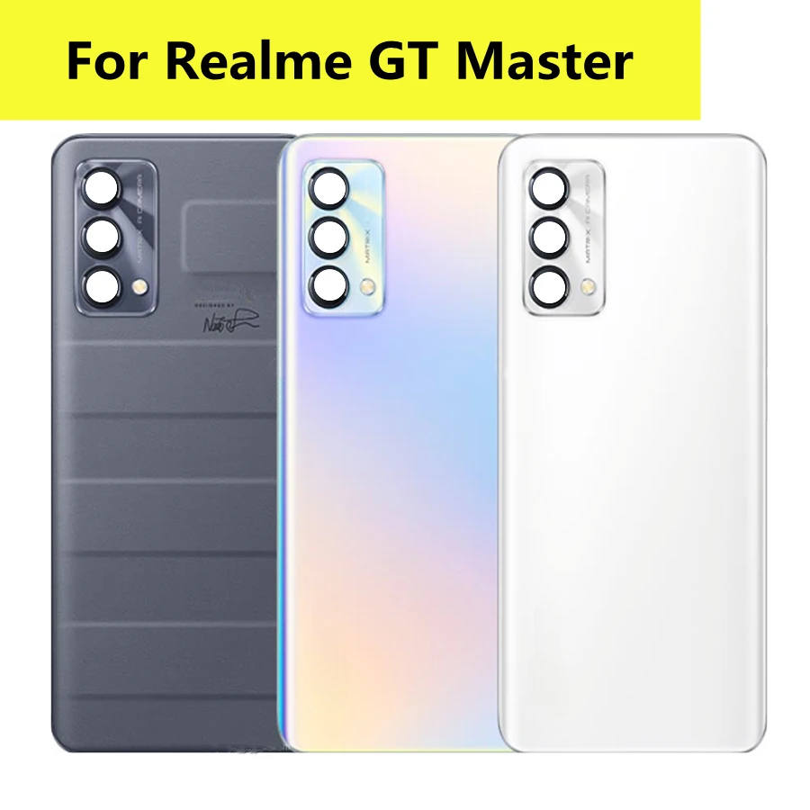 Realme gtマスターエディション5g用バッテリーカバー,交換用