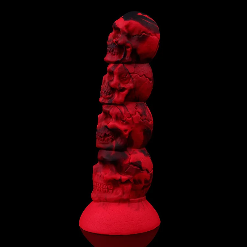 Silicone Halloween Skeleton Anal Plug Butt Plug Dildo Anal Dilator Adult  Sex Toy | eBay