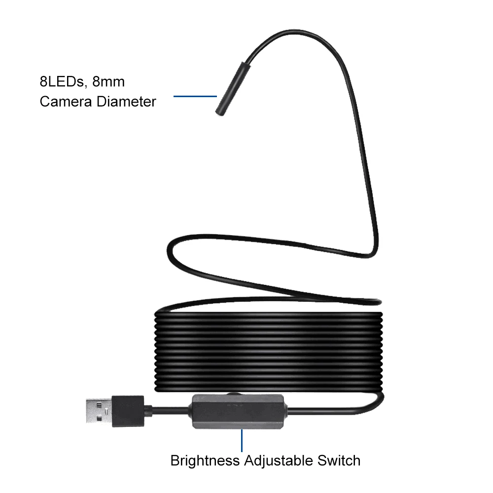  ð  ˻ ī޶, IP67 , USB ð ˻ ī޶ , Ʈ ϵ, 8mm, 5m, 10m
