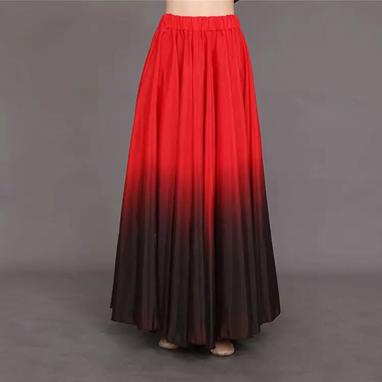 Spain Flamenco Dance Skirt for Child Girl Stage Performance 360/540/720 Degree Costumes women flamenco dresses