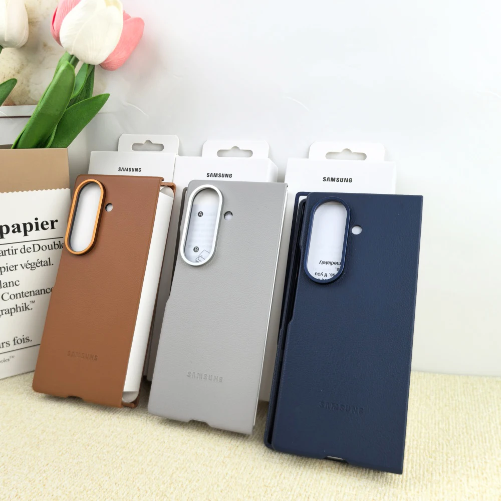 Luxury Leather Shockproof Phone Cover with Deluxe Box