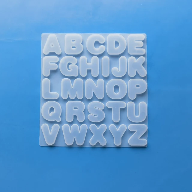 Silicone Letter Mold Epoxy Resin  Silicone Letter Moulds Resin -  Decoration Craft - Aliexpress