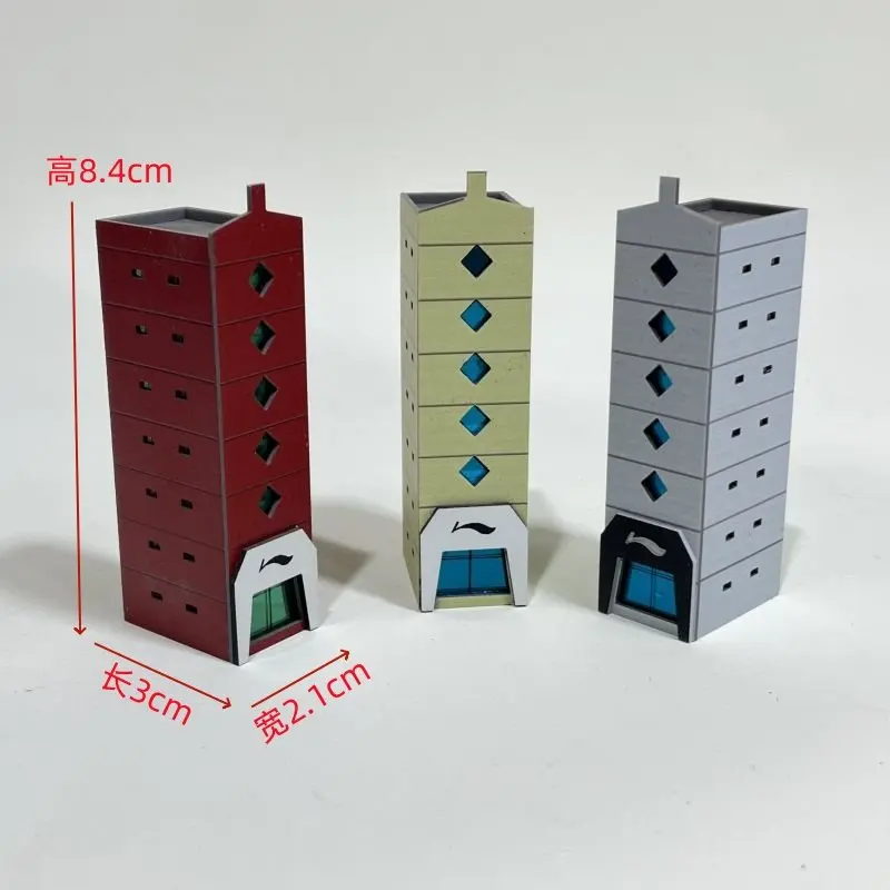 1/350 EVA 특수 카메라 도시 장면 건물 모델 고가 플랫폼 플라스틱 장면 디오라마 레이아웃 장난감