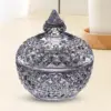 Glass Storage Jar Decorative Candy Bowl for Dried Fruit Candy Buffet Bar 3