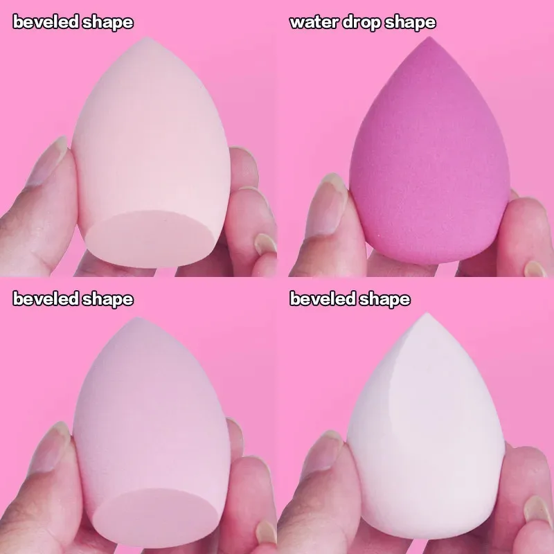 4/12/20pcs/bag Fashion Make up Blender Cosmetic Puff Makeup Sponge Foundation Powder Sponge Beauty Tool Makeup Tool Accessories