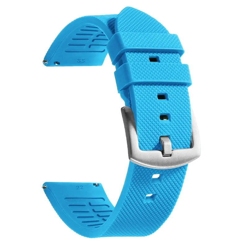 Soft Silicone Quick Release Waterproof Sport Watch Band Strap - Premium Wristband Accessory
