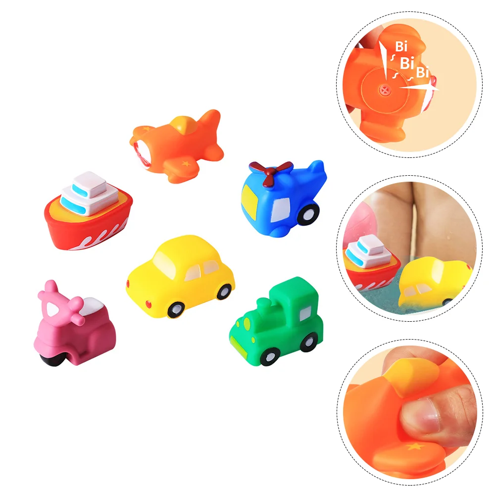 

1 Set of Adorable Squeeze Toys Interesting Bathtub Toys Interesting Bathtub Toys Baby Accessory