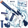 M416 Water Gun Electric Automatic Airsoft Pistol Water Guns Glock Swimming Pool Beach Party Game Outdoor Water Toy for Kids Gift 1