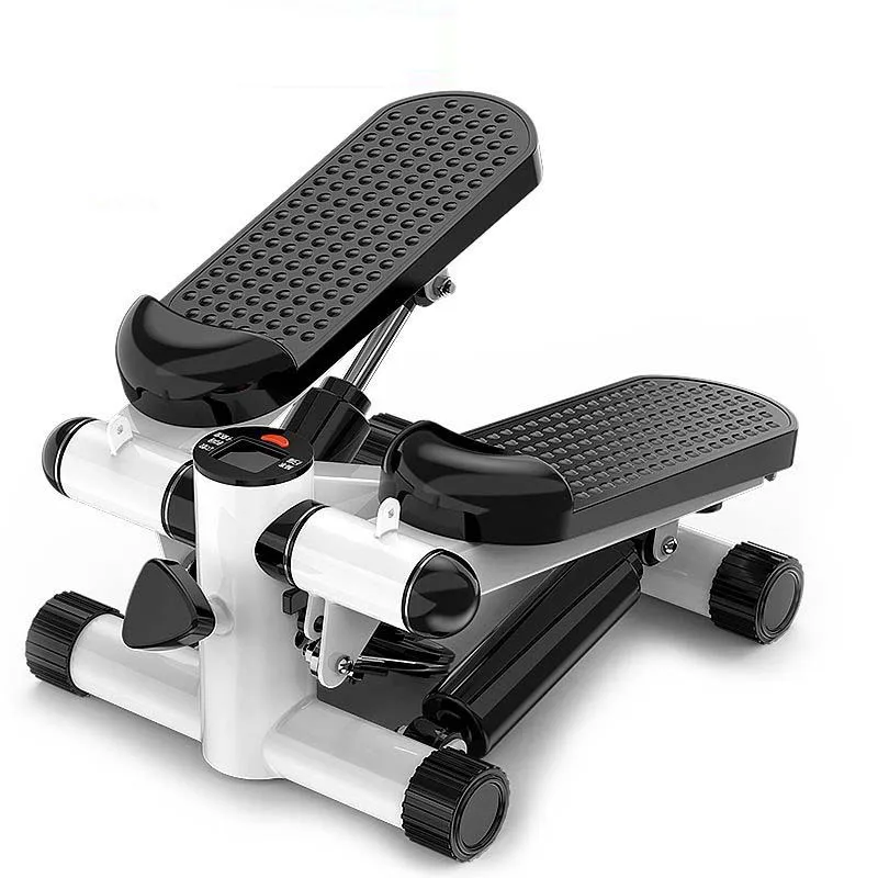 Uso doméstico exercício fitness escada passo aeróbico máquina de caminhada passo exercício mini stepper com faixas de resistência 2
