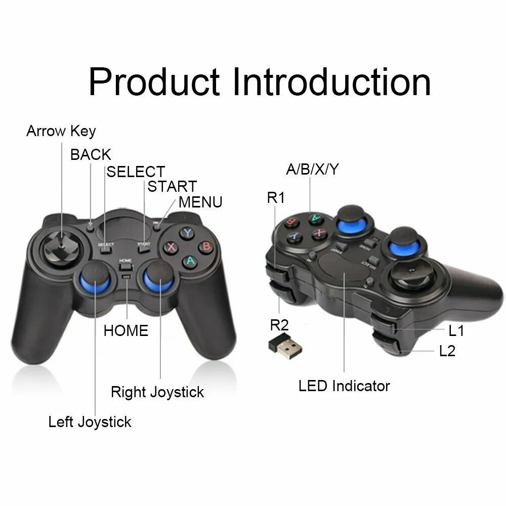 2.4G  Ʈѷ   е ̽ƽ ȵ̵ º ȭ PC TV Ps3 Ʈ  ܼ   ܼ, ž ǻͿ е