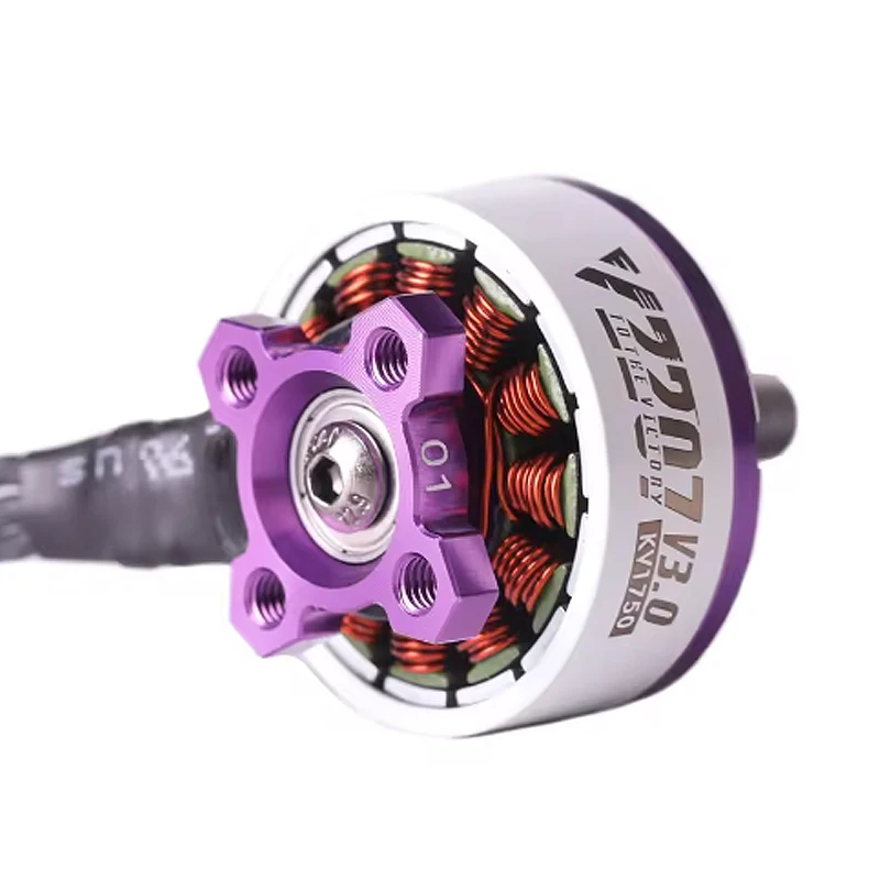 T-MOTOR T-HOBBY Velox V2207 /V2306 V3 1750KV 1950KV 2050KV 6S / 2550KV 4S Brushless Motor for FPV Freestyle Drones DIY Parts thumbnail 3