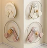 Suction Cup Rotating Pot Lid Rack Chopping Board Cutting Board Hooks Kitchen Multifunctional Nail-free  Wall Mounted Shelves 4