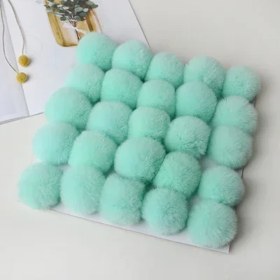 Fluffy Pom Pom Balls - Assorted Sizes for Crafts & Fashion Accessories