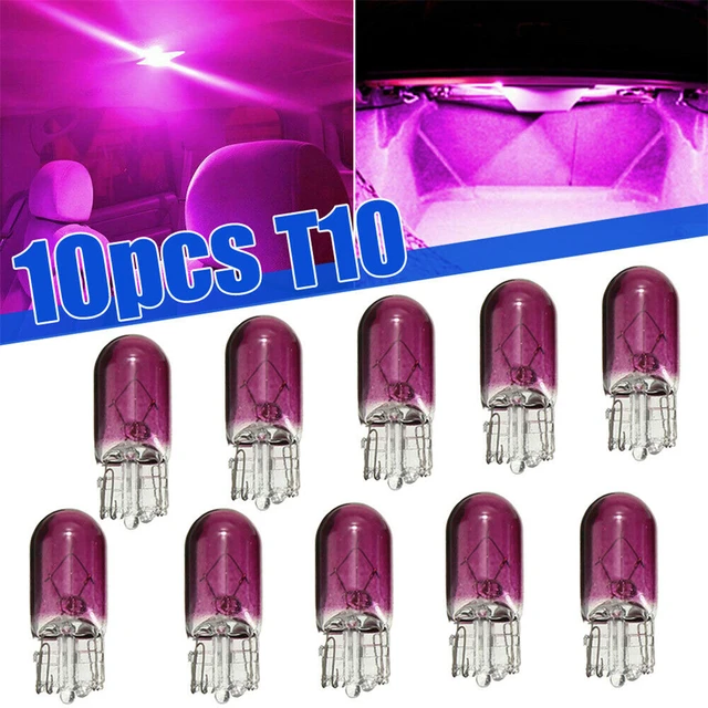 Ampoules (w5w) - LED T10 9 SMD 5050 VIOLET FUSCHIA - AUTOLED ®