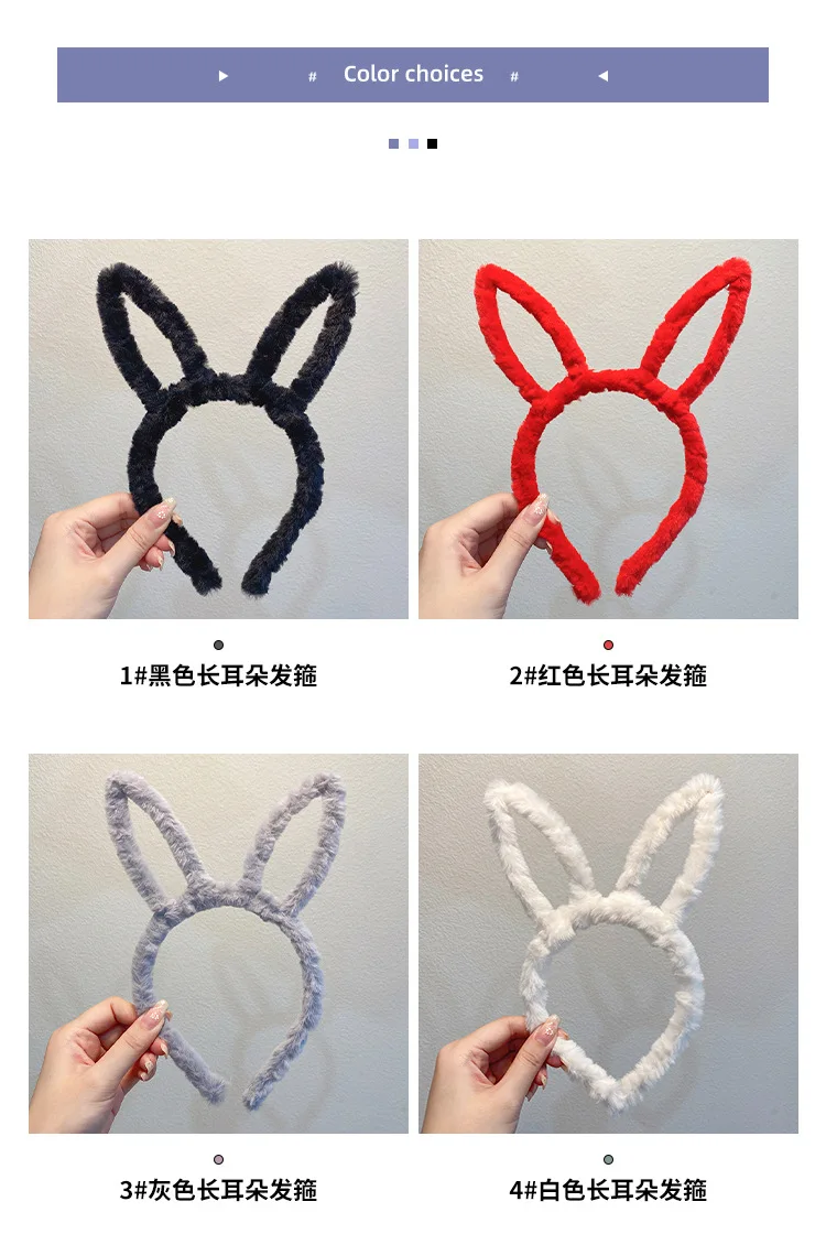 Bandeau Oreilles D'ours En Peluche Pour Femmes Et Filles, élégant