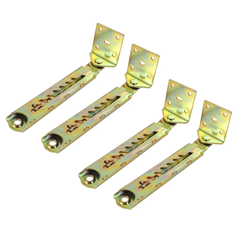 

HOT SALE 2 Pair Angle Lifting Rod Desk 7 Gear Adjusting Hinge Angle Hinge With Bracket