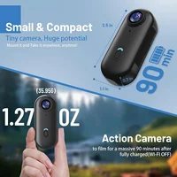 4K FHD 1080P Outdoor Sports Camera In Helmet Motorcycle Bike Sport Mini Filming Bicycle Action Body Cam And Video Recording - Image 2