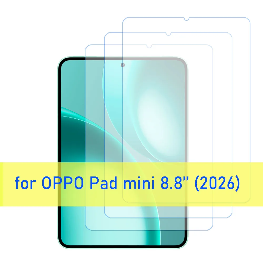Tempered Glass Screen Protector for OPPO Pad Mini 8.8 - 9H Hardness Protective Film