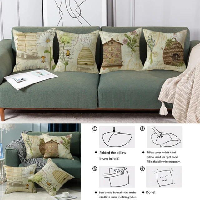 Pillow & Cushion Inserts – The Slipcover Maker