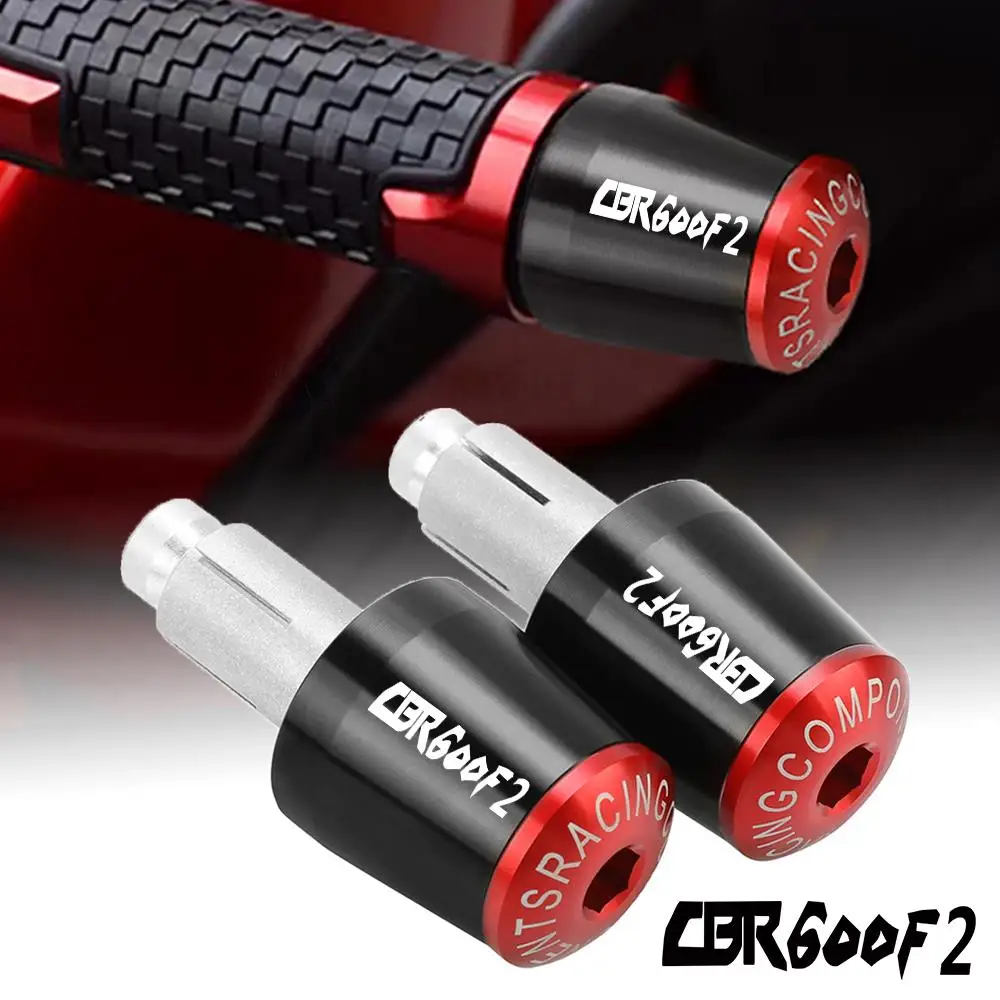 Cbr600 F2 Moto 7/8 ''22Mm Cnc Handle Bar Grips Ends Per Honda Cbr 600 F2 1991 1992 1993 1994 1995 1996 1997 1998 1999-2007