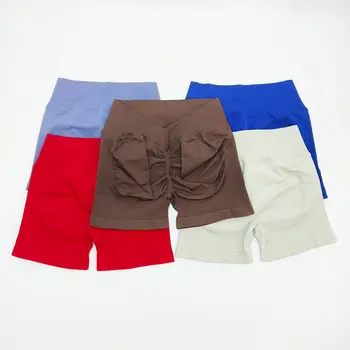 Short de Sport Femme Taille Haute - Fitness & Yoga