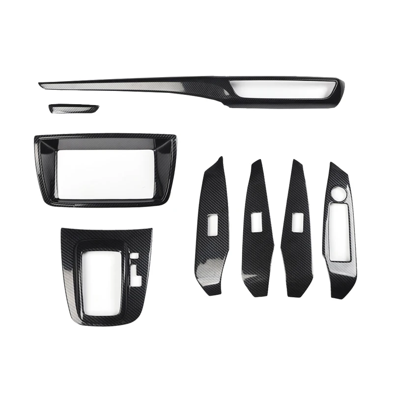 Fit For Mazda 6 Wagon 2014- Car Interior Decoration Center Console Trim Gear Shift Window Button Cover Sticker Accessories