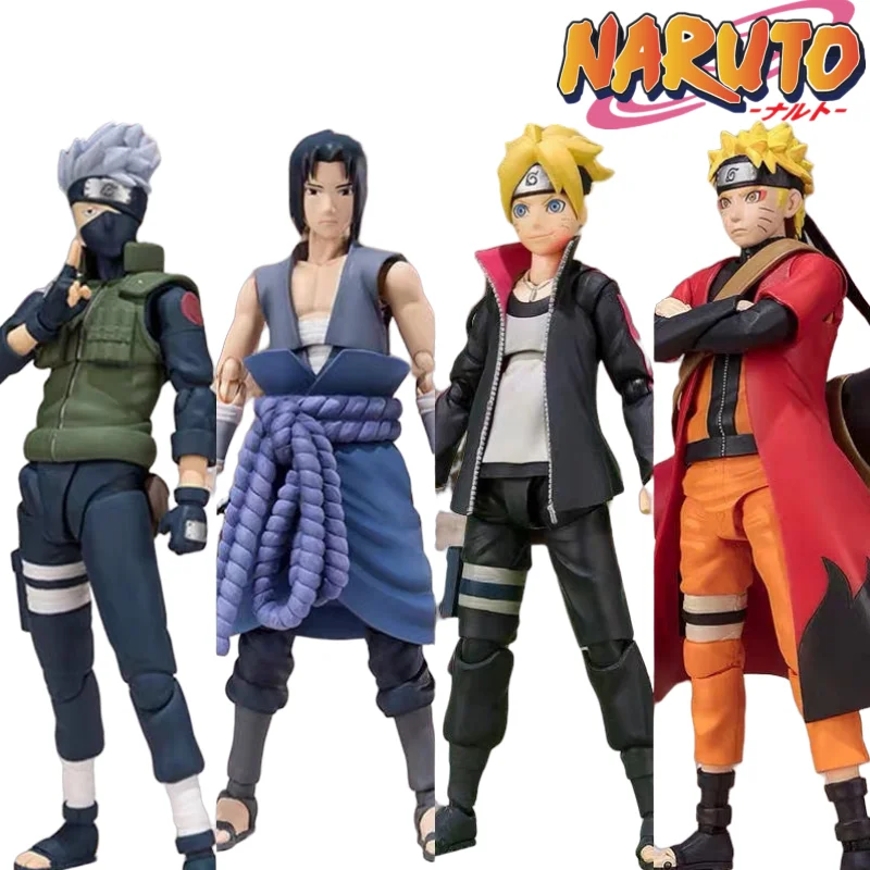 

Фигурка S.H. Фигуарта Наруто Учиха Итачи Саске Shf Akatsuki Shippuden, экшн-фигурка, модель, игрушки, подвижное настольное украшение T