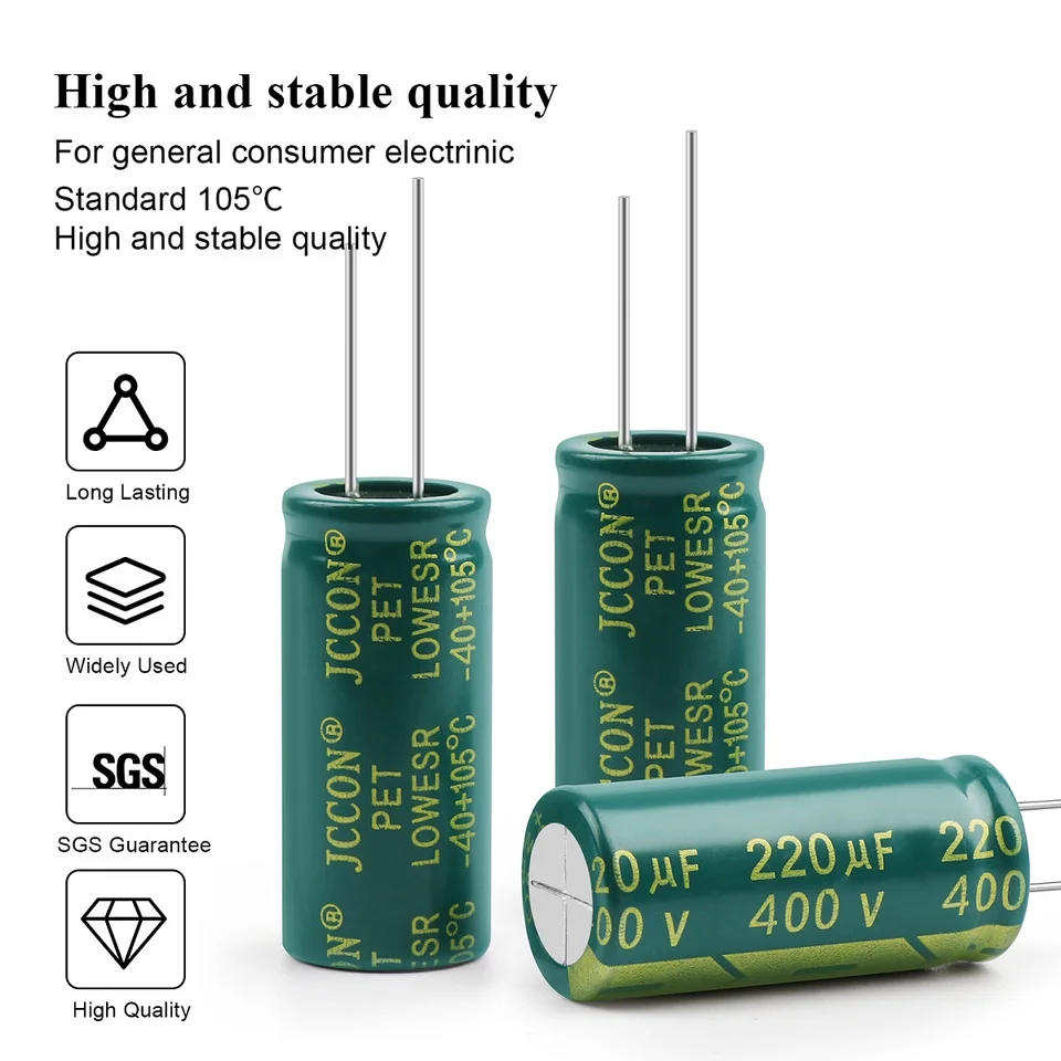Condensatore Elko 20x radiale 1000µF 10V | Condensatore elettrolitico fino a 105°C Condensatore Elko 20x radiale 1000µF 10V | Condensatore elettrolitico fino a 105°C