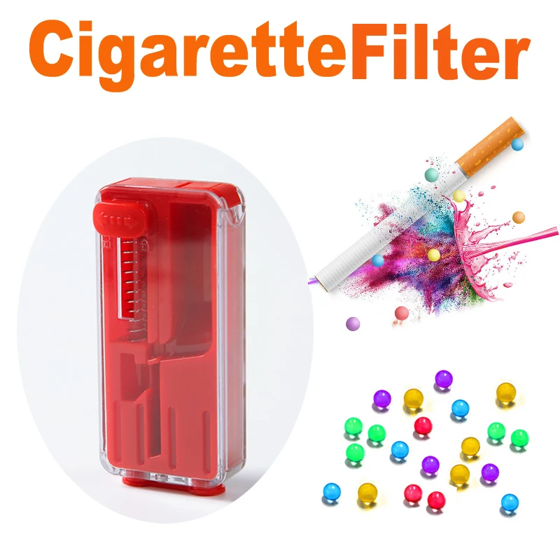 

NEW Multifunction Push Machine 1000PCS DIY Fruit Mixed flavour Cigarette Popping Push Ball For Smoking Holder Accessories Mint