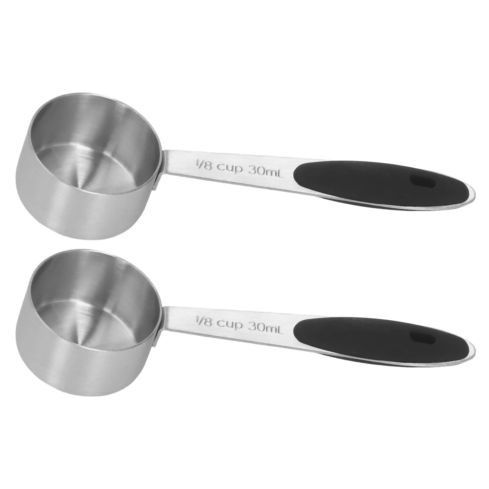 Misurino Per Caffè In Acciaio Inox 30 Ml – 1/8 Tazza – Con Manico Antiscivolo In Silicone – Cucina E Bar - 6