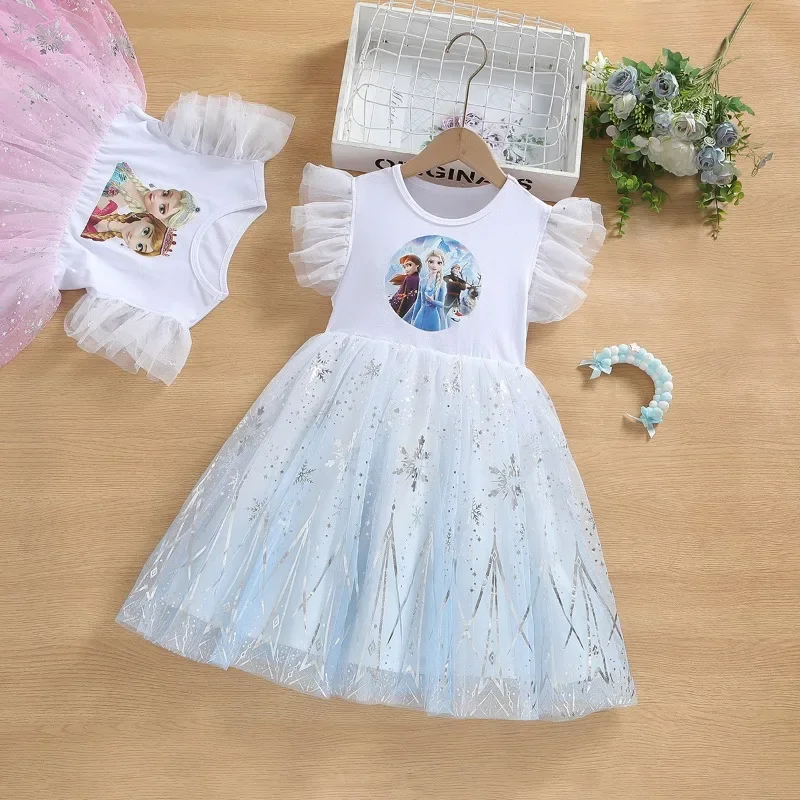 New Summer Kids Vestidos Cotton Wedding Clothes Pajama Tops Baby Girls ...
