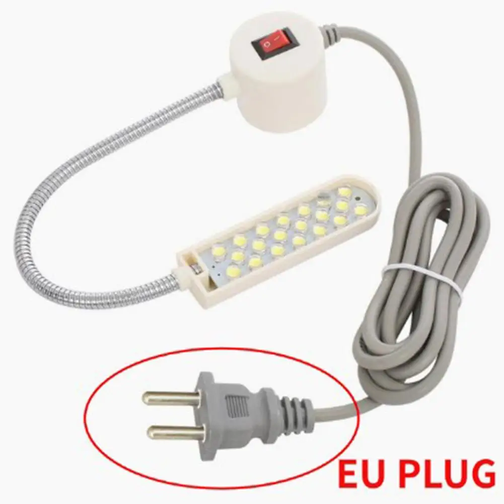 

2W Sewing Machine Lamp With N38 Strong Magnetic 6000K 180lm Work Light For Sewing Machines Drill Presses Milling Machines