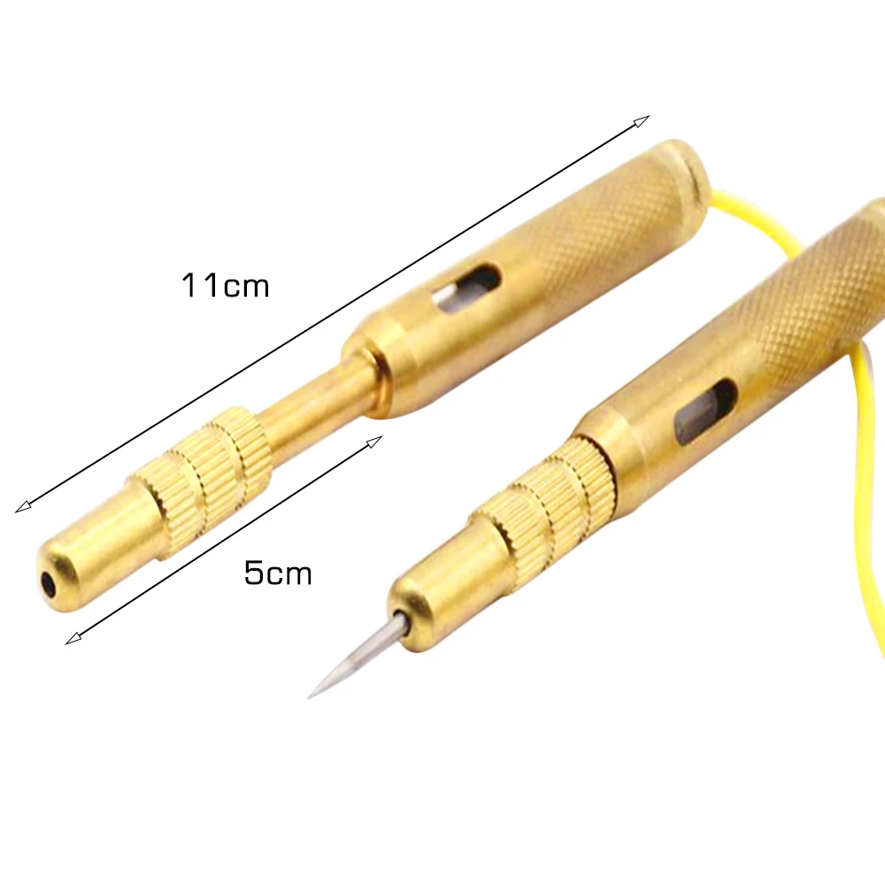 DC 6V/12V/24V Electrical Voltage Tester Pen Automotive Car Light Lamp Test Pencil Probe Repair Pen For Test Fuses Light Sockets