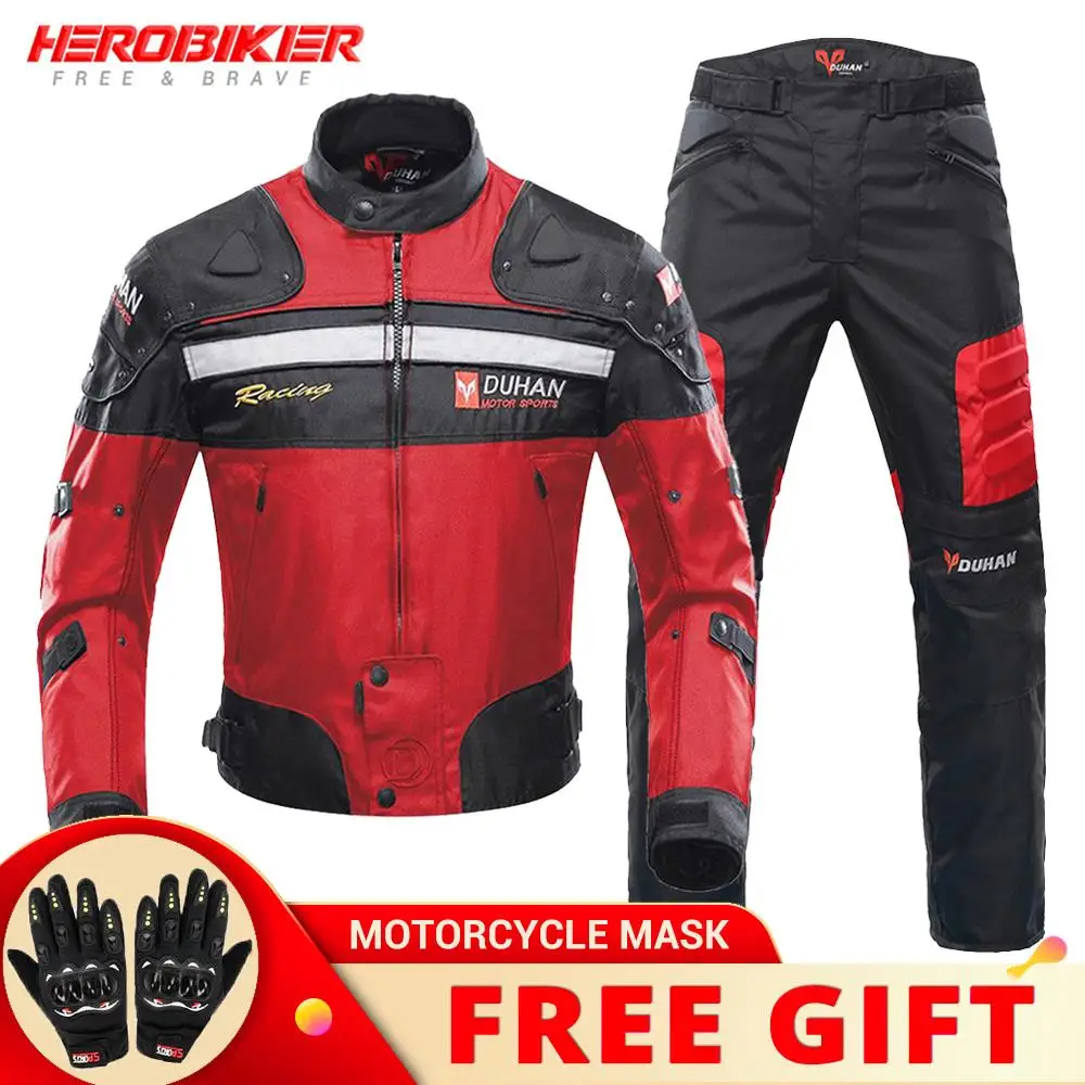 

Motorcycle Jacket Waterproof Motorbike Jackets Winter Moto Cycling Jackets Suit Keep Warm Liner Motocross Jacket Body Protection