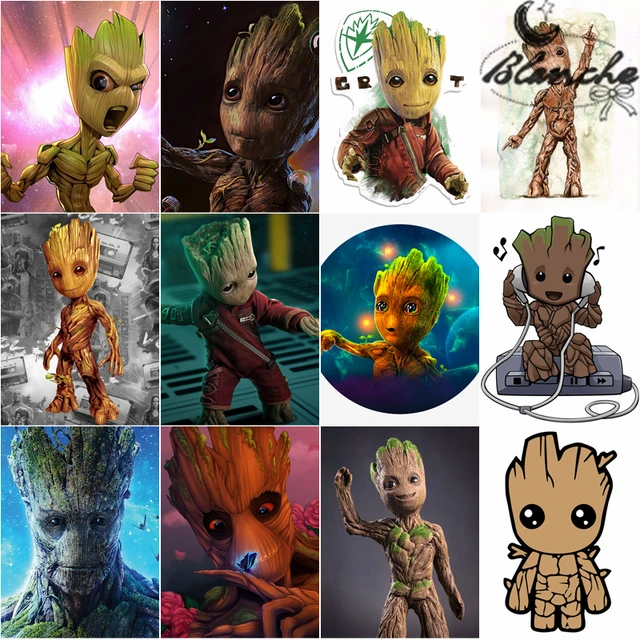 Diamond painting character Marvel Groot