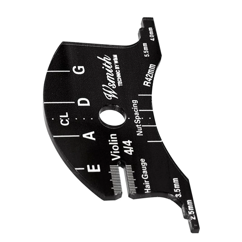Violin Bridges Multifunctional Mold Template 4/4 Repair Reference Tool Fingerboard Scraper Making