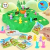 Bunny VS Tortoise Race Table Game with Map for Kids 1