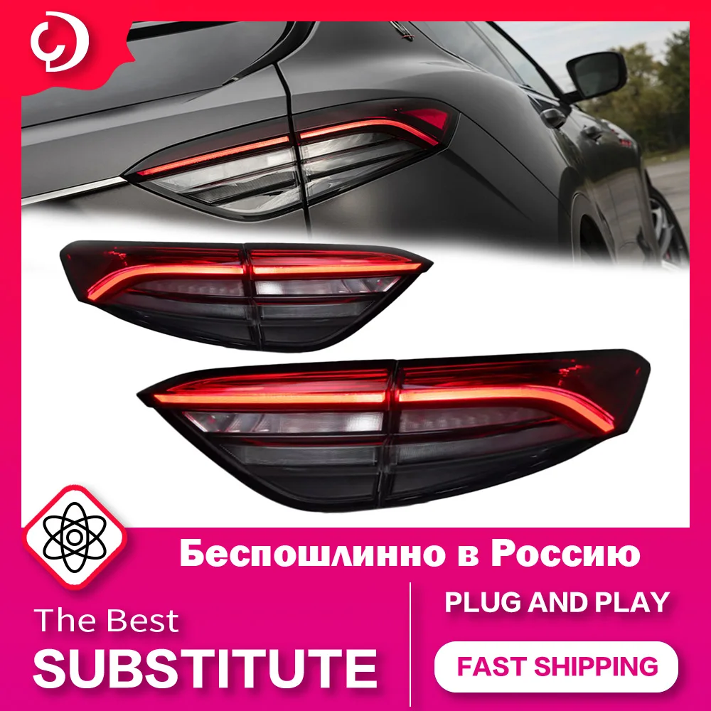 

Auto Taillights for Maserati Levante Tail light 2016-2020 3D Style LED with Turn Signal Rear Reverse Brake Accesorios Modified