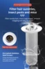 Stainless Steel Floor Drain Filter Mesh Kitchen Sink Anti-clog Filter Bathroom Hair Catcher Home Shower Strainer Drains Net 2