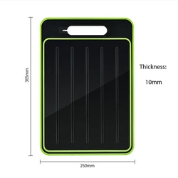 Dual - Function Cutting Board with Defrosting and Knife Sharpening Features (1PC)