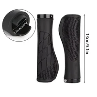 1pair Bicycle Handlebar Grip Rubber Bike HandleBar Cover Anti-Slip Shock Absorbing Lockable MTB Cuffs Cycling Accessories 2